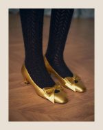 BOWOW PUMPS IN LAMINATED NAPPA 45MM - Image 7